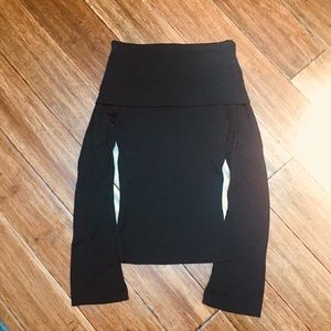 Arden B. Off the Shoulder Black Top